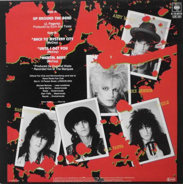 Hanoi Rocks : Up Around The Bend (12", Maxi)