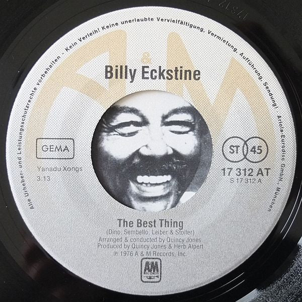 Billy Eckstine : The Best Thing (7", Single)
