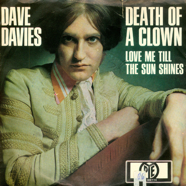 Dave Davies : Death Of A Clown (7", Single)