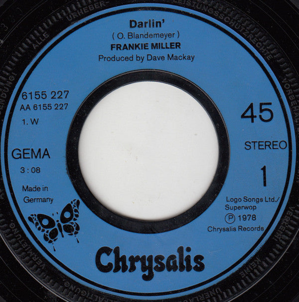 Frankie Miller : Darlin' (7", Single)