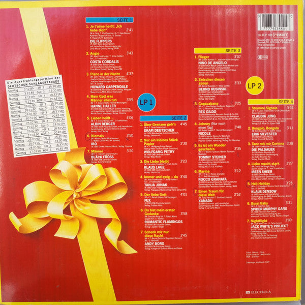Various : Die Deutsche Schlagerparade...Die Mit Der Schleife (2xLP, Comp)