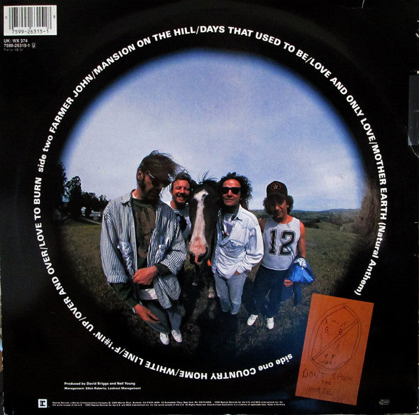 Neil Young + Crazy Horse : Ragged Glory (LP, Album)