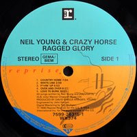 Neil Young + Crazy Horse : Ragged Glory (LP, Album)