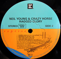 Neil Young + Crazy Horse : Ragged Glory (LP, Album)
