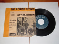 The Rolling Stones : (I Can't Get No) Satisfaction (7", Single, Yel)