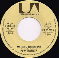 Fats Domino : My Girl Josephine (7", Single)