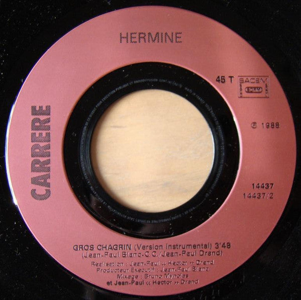 Hermine (6) : Gros Chagrin (7", Single)