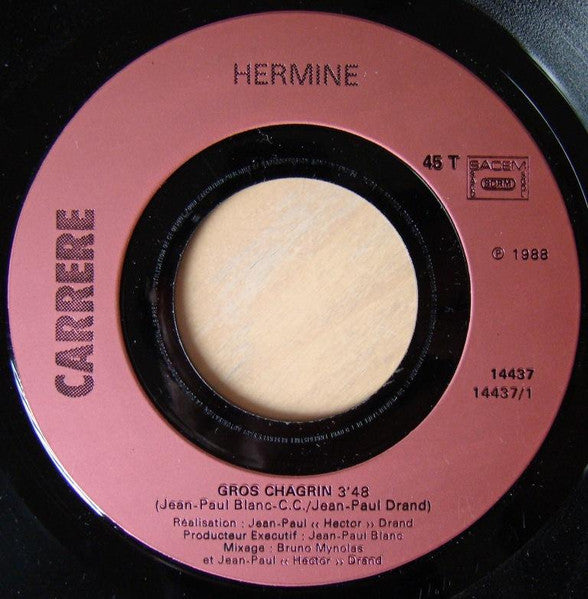 Hermine (6) : Gros Chagrin (7", Single)