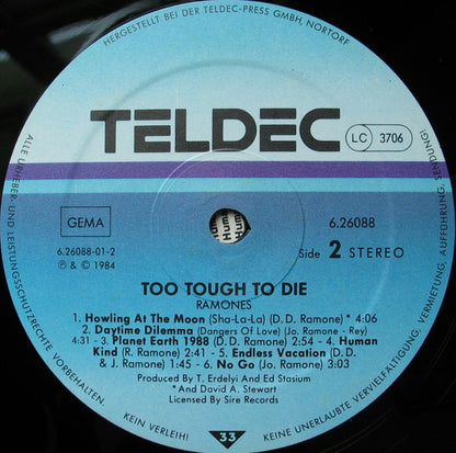 Ramones : Too Tough To Die (LP, Album)