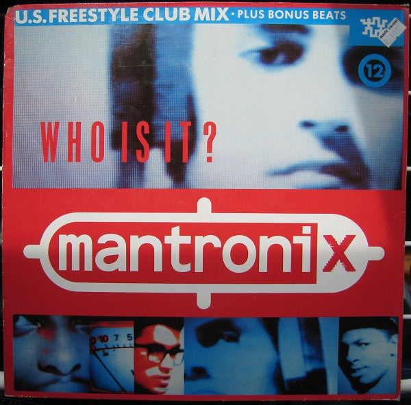 Mantronix : Who Is It? (12", M/Print)