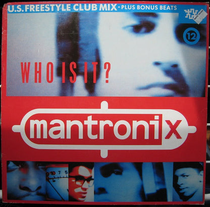 Mantronix : Who Is It? (12", M/Print)