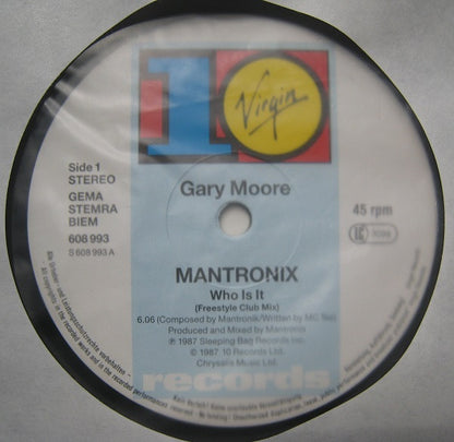 Mantronix : Who Is It? (12", M/Print)