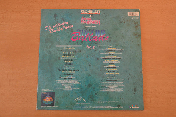 Various : Guitar Ballads Vol. 2 - Die Schönsten Rockballaden (LP, Comp)