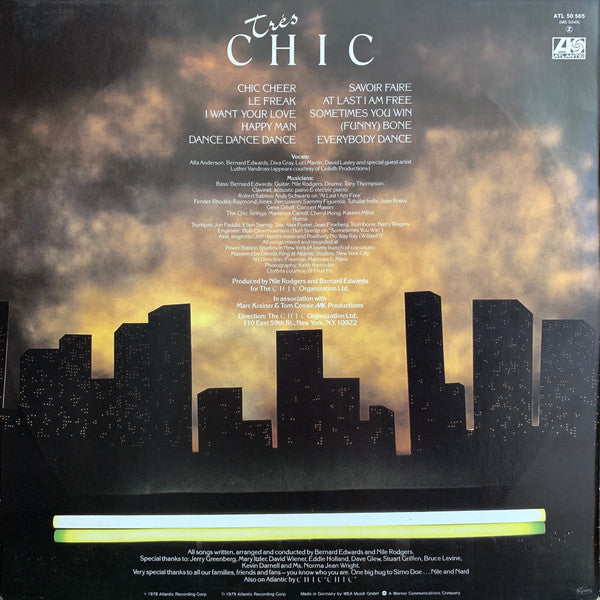 Chic : Trés Chic (LP, Album)
