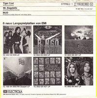 Mud : Tiger Feet (7", Single)
