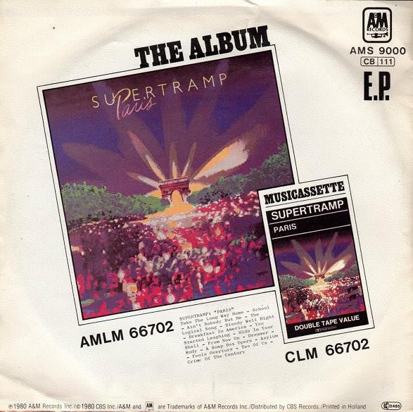 Supertramp : Take The Long Way Home [Live Version] (7", EP)
