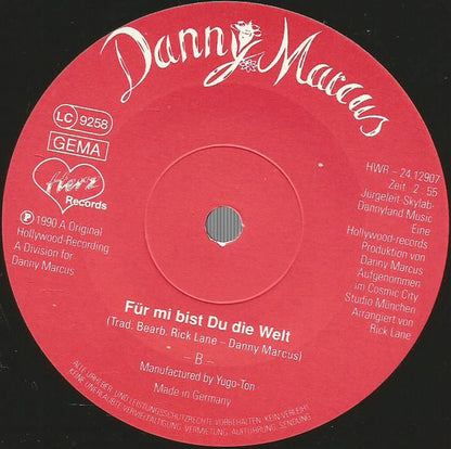 Danny Marcus : Drum Reißt's Olle Grenzen Nieder (7", Single)