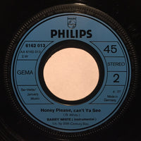 Barry White : Honey Please, Can't Ya See (7", Single)
