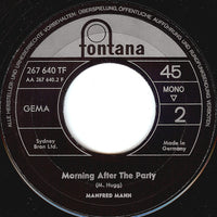 Manfred Mann : Semi-Detached, Suburban Mr. James / Morning After The Party (7", Single, Mono)