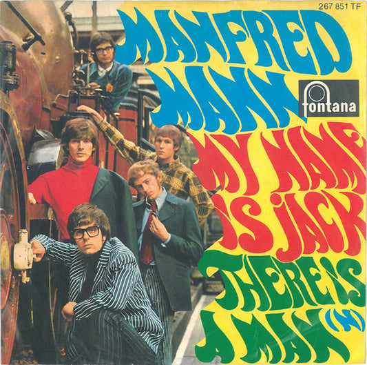 Manfred Mann : My Name Is Jack / There Is A Man (7", Single, Mono)