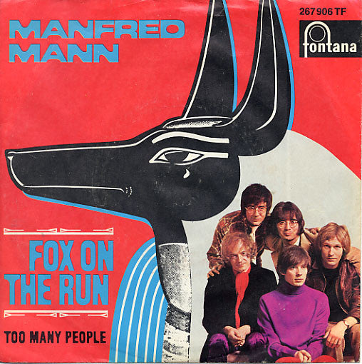 Manfred Mann : Fox On The Run (7", Single, Mono)