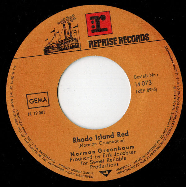 Norman Greenbaum : I.J. Foxx (7", Single)