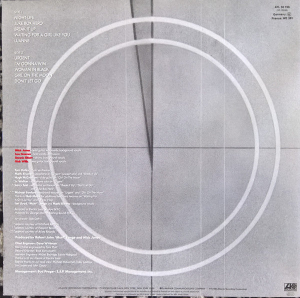 Foreigner : 4 (LP, Album)