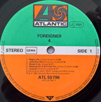 Foreigner : 4 (LP, Album)