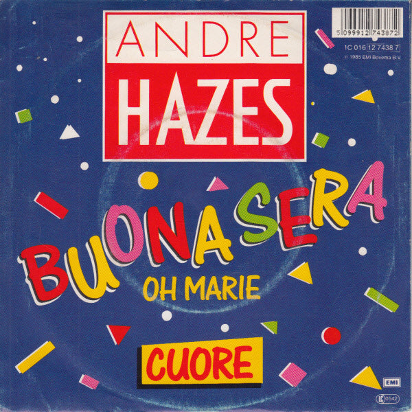 André Hazes : Buona Sera / Oh Marie (7", Single)