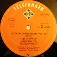Message (3) : Rock In Deutschland Vol 10 (LP, Comp)