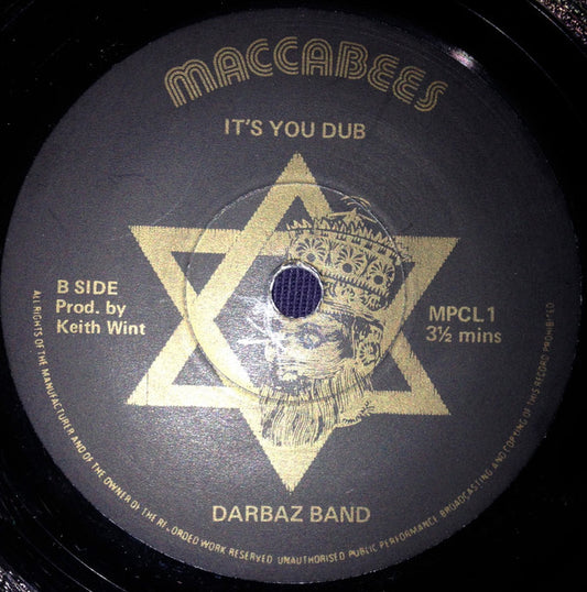 Lenox Cameron : It's You (7", Single)