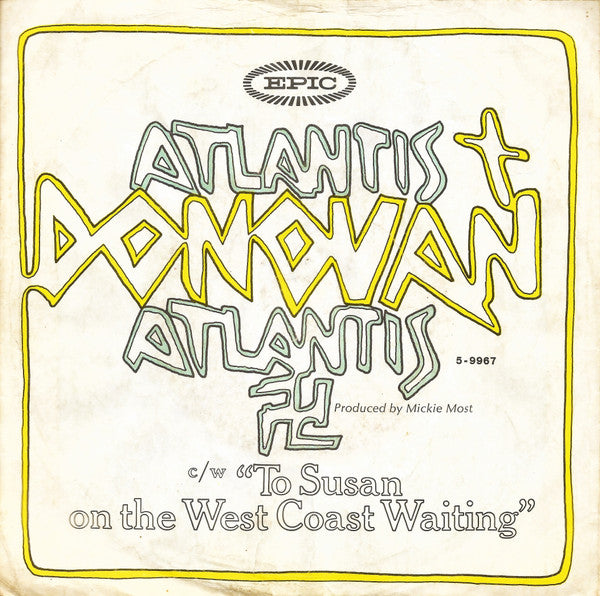 Donovan : Atlantis (7", Single)