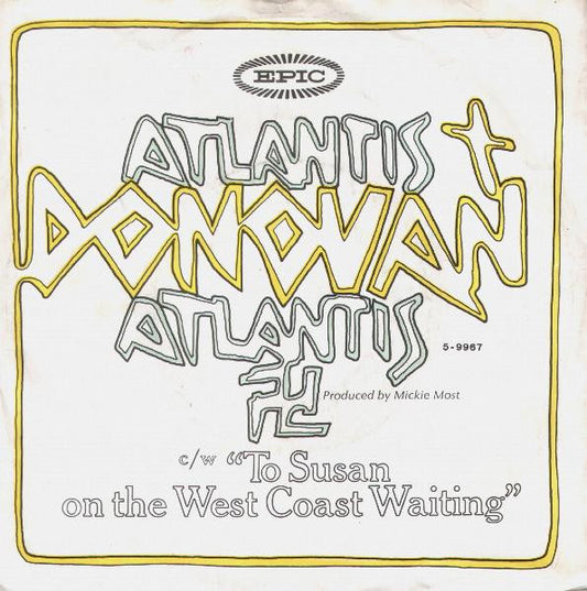 Donovan : Atlantis (7", Single)