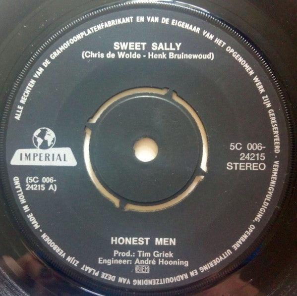 Honest Men : Sweet Sally / Candy Girl (7", Single)