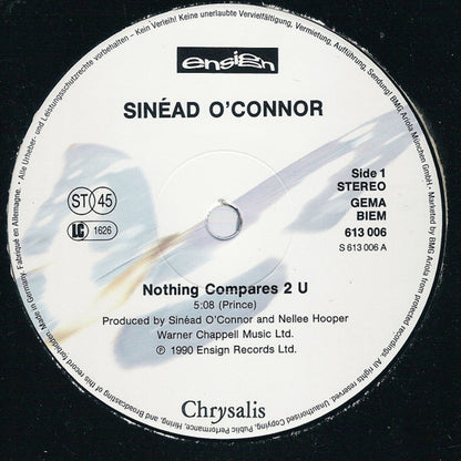 Sinéad O'Connor : Nothing Compares 2 U (12", Maxi)