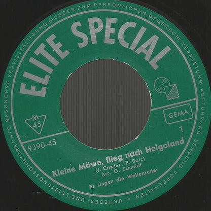 Die Wellenreiter : Kleine Möwe Flieg Nach Helgoland (7", Single)