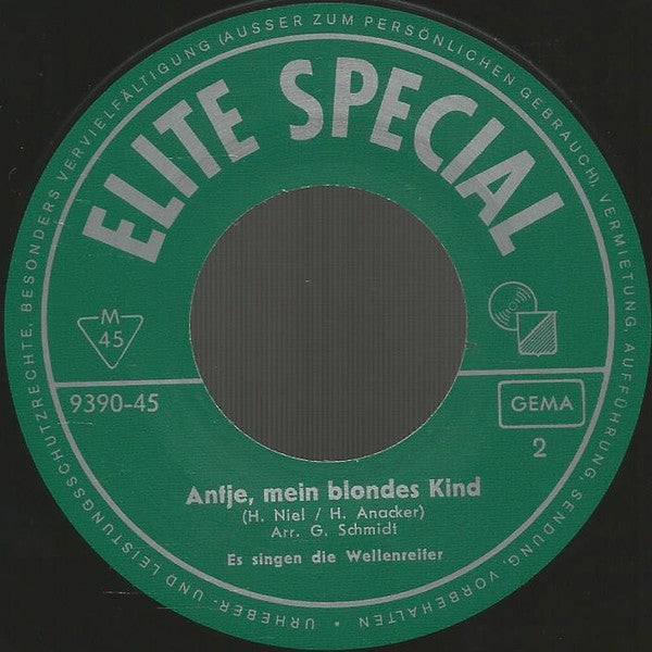 Die Wellenreiter : Kleine Möwe Flieg Nach Helgoland (7", Single)