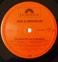 Jon & Vangelis : The Best Of Jon And Vangelis (LP, Comp, RP)