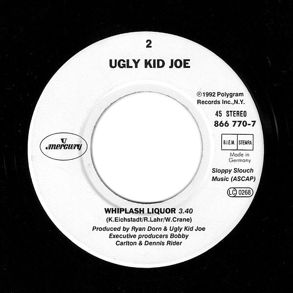 Ugly Kid Joe : Everything About You (7", Single)