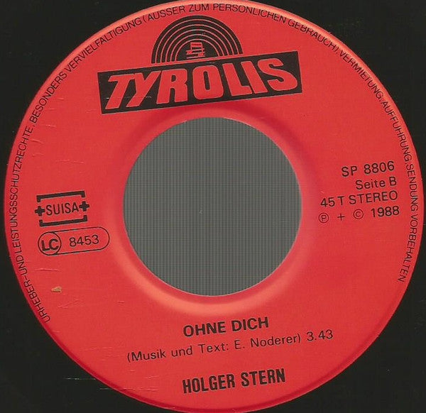 Holger Stern : Süße Lügen (7", Single)