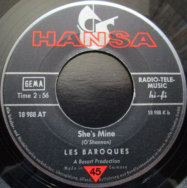 Les Baroques : I Know / She's Mine (7", Single)