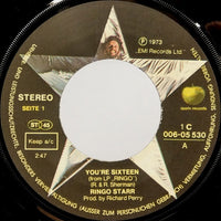 Ringo Starr : You're Sixteen (7", Single)