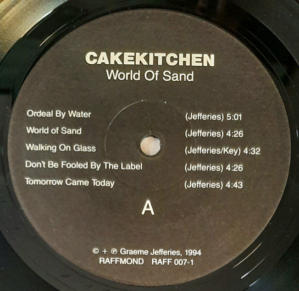 The Cakekitchen : World Of Sand (LP, Album)