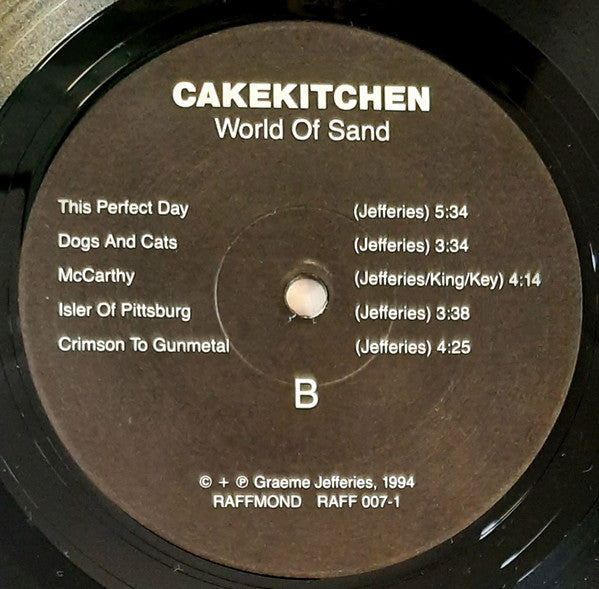 The Cakekitchen : World Of Sand (LP, Album)