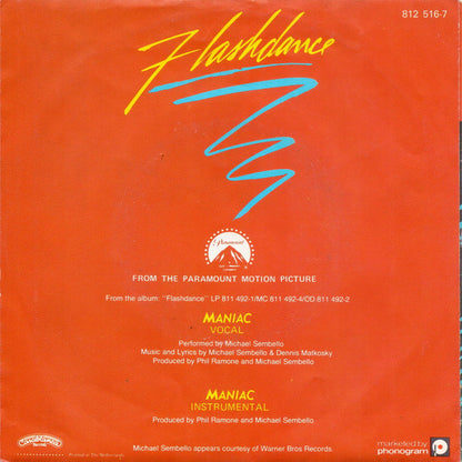 Michael Sembello : Maniac (7", Single)
