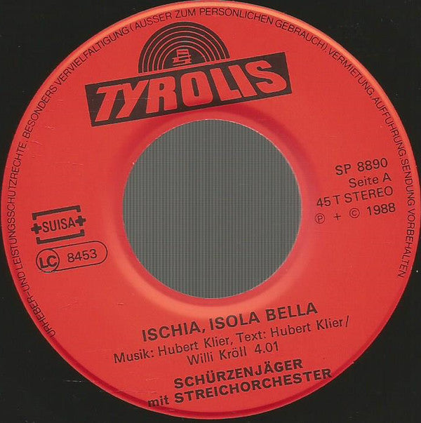 Schürzenjäger : Ischia-Isola Bella (7", Single)
