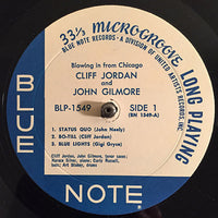 Cliff Jordan* / John Gilmore : Blowing In From Chicago (LP, Mono, RE)