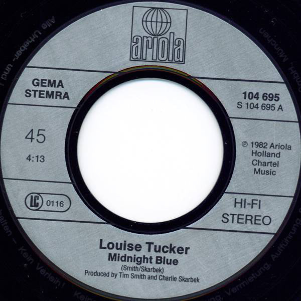 Midnight Blue (4) A Project With Louise Tucker : Midnight Blue (7", Single)