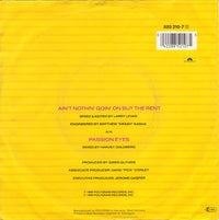 Gwen Guthrie : Ain't Nothin' Goin' On But The Rent (7", Single)