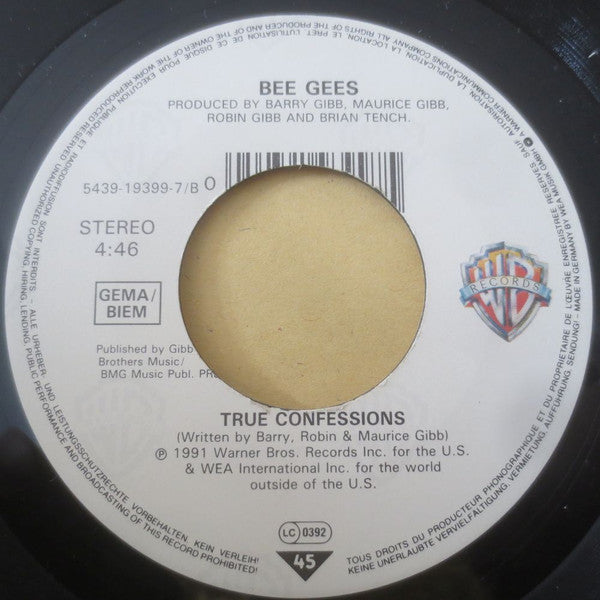 Bee Gees : Secret Love (7", Single, Lar)